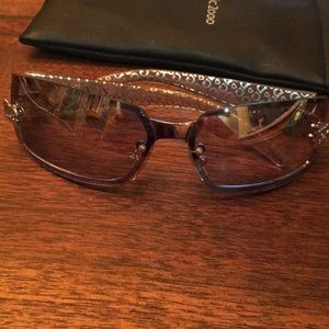 DG Fashion Design Sunglasses Rectangular Wrap
